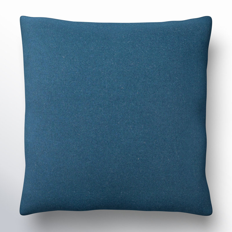 Coussin Alcona, 22 po x 22 po, Housse de coussin seulement - sans coussin, Bleu sarcelle