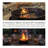  36" Round Steel Wood-Burning Fire Ring