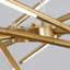 Lustre à DEL 12 lumières Spoutnik moderne moderne à hauteur réglable Deshawn-1796490019