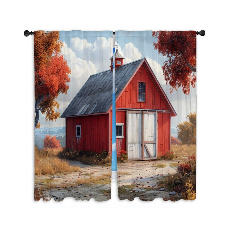 Devkaran Room Darkening Curtain Pair, 40" W x 54" L
