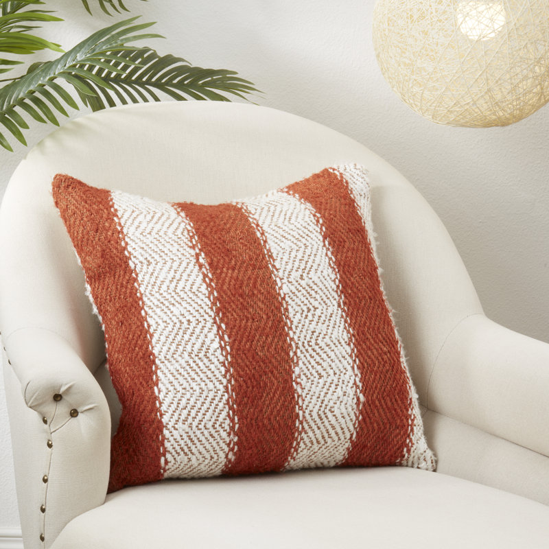 Mattea Collection Plaid Cotton Blend Throw Pillow, Polyester