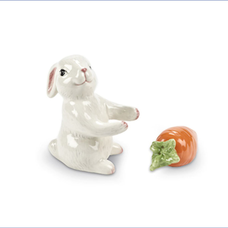 Ensemble salière et poivrière Winston Brands Bunny and Carrot