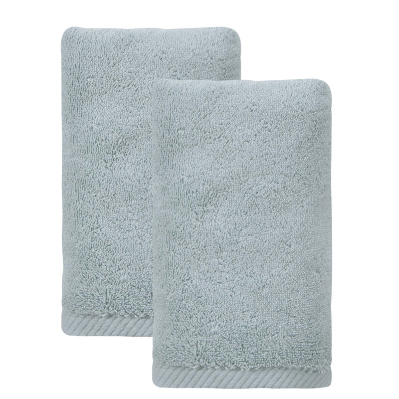 Dinis Super Plush Washcloth, Aqua Blue