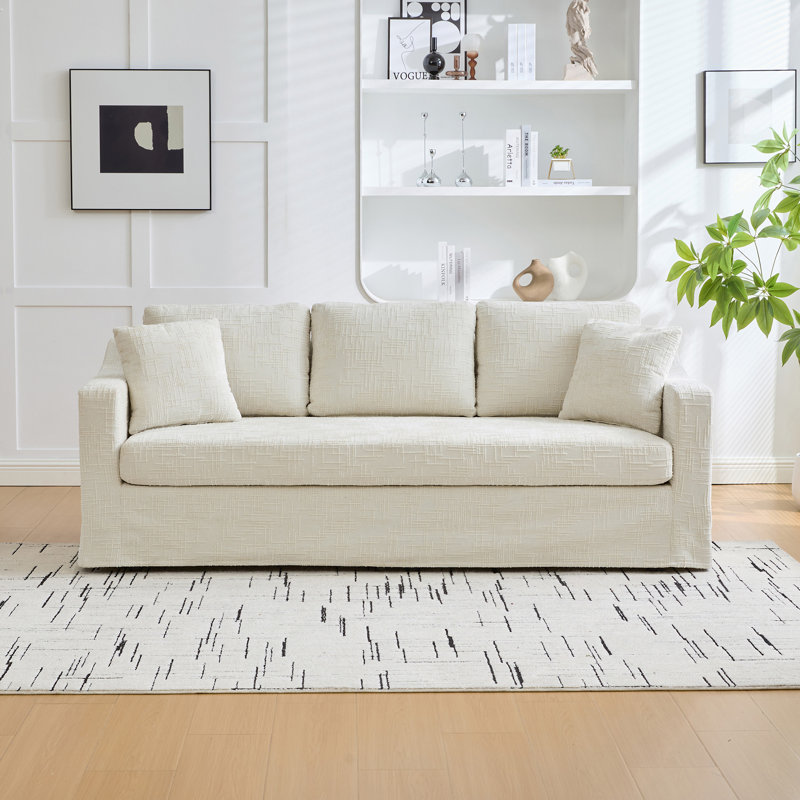 Canapé de 83,86 po, Beige