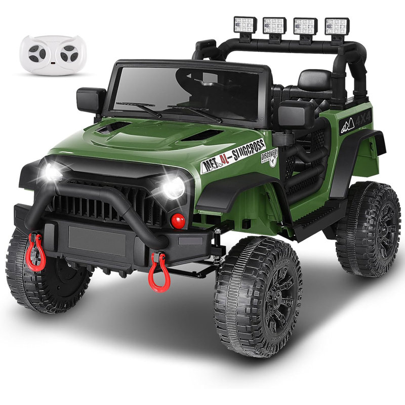 HOT 24 Volt 4x4 Jeep Power Wheels Ancheer Alex 24V Electric