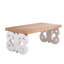 Table basse en bois - Table rectangulaire de 47 po