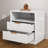 23.6" W 2-Drawer Nightstand with Charging Station and LED Lighting-1752447525
