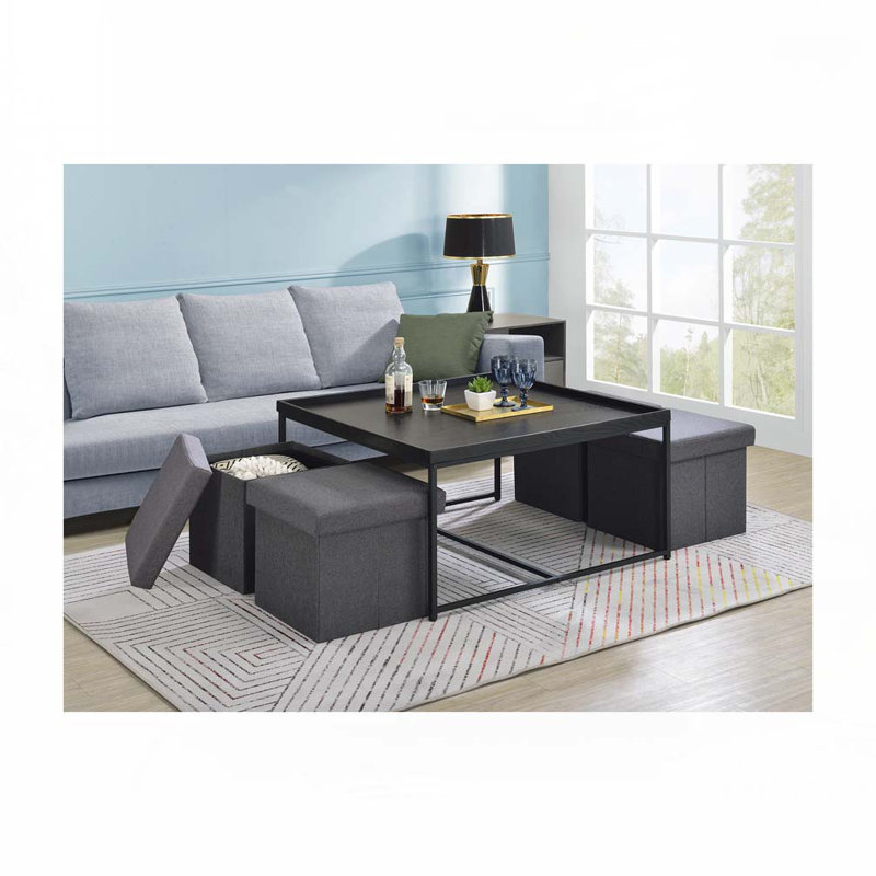 Vinny Coffee Table, Black 1