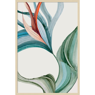 Dancing in Color by Alex Black Wood Framed Wall Art Print