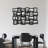 Dubenko Black Wooden Picture Frame with Mat