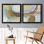 Blue Rythme I - Ensemble de 2 peintures sur toiles-1377054093-1377054092