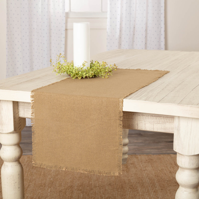 Chemin de table 100% coton Mulley, l 36 po x P 13 po