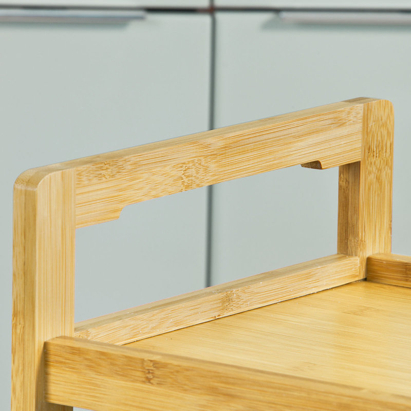 Coen Solid Wood Bar Cart