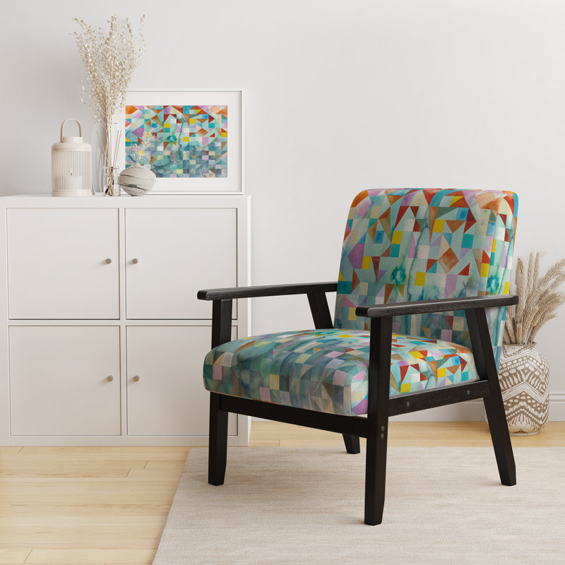 Groman - Upholstered Modern Accent Arm Chair