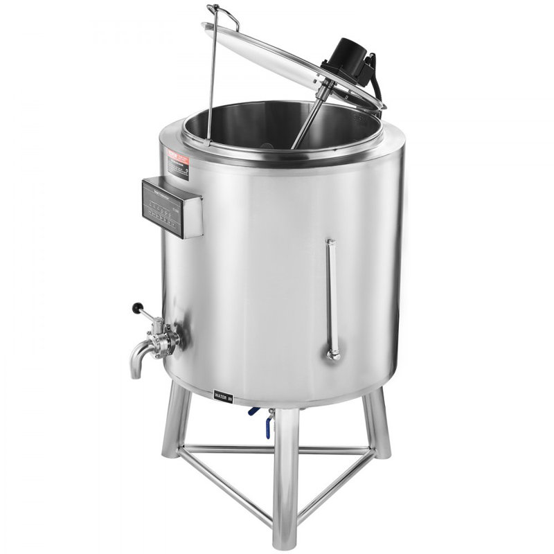 Machine de pasteurisation commerciale du lait 100L pour la stérilisation du lait
