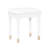 Elegant Vanity With Power Outlets, Ample Storage, And Soft - Closing Hydraulic Hinges Makeup Table Built In Power, Glass, Top-1831574249