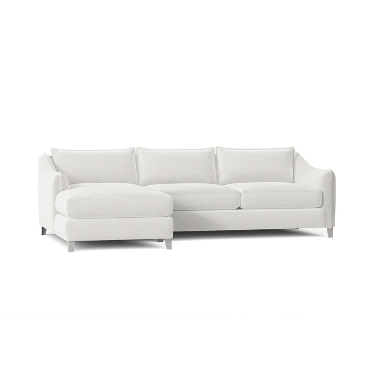 Monterey Patio Sectional with Cushions, White Linen 6016-000