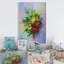 Reproduction d'art sur toile, "Life style" rouge et vert-1404496974-1404497840