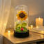Lampe à fleurs en tricot tricoté pour la chambre-137458432