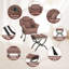 Upholstered Bean Bag Chair-1208570268