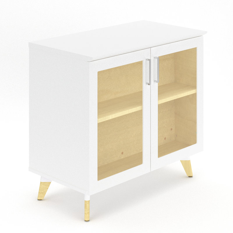 Resi Solid Wood Base Writing Desk