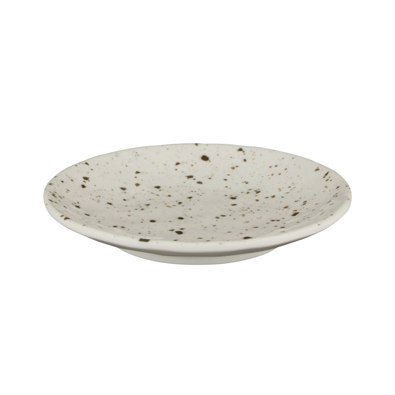 Soucoupe ronde 6,1 po en mélamine Macchiato