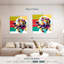 Golden retriever Brampt abstrait-109034255