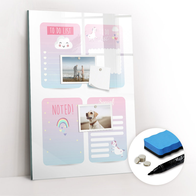 Magnetic Glass Dry Erase Board