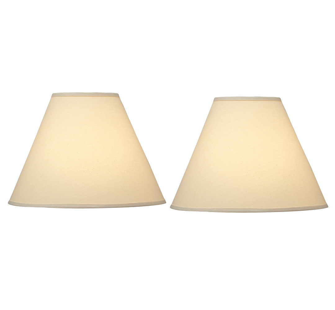 13'' H Fabric Empire Lamp Shade (Set of 2) Medallion Lighting
