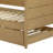 Wood Twin Daybed With Trundle Natural
