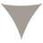 Sunshade Sail 160 G/M² Triangular Sand 3X3x3 M HDPE-257335576