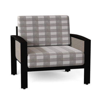 Metropolis Aluminum Outdoor Lounge Chair