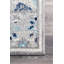 Tapis bleu / blanc cassé Swam-1960684052