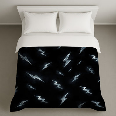 Housses de couette à motif éclair