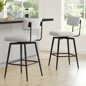 Bayardo Swivel 27.4'' Counter Stool