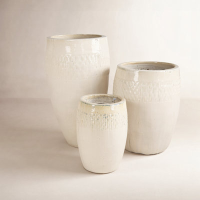 19" Ceramic Pot Planter