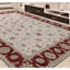 Cornwall Wool Oriental Area Rug in Beige/Red