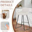 Upholstered Counter Stool With Metal Frame-1010880035-1010880037