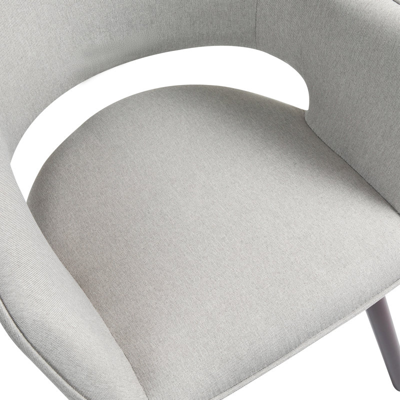 Bastiano 18.5'' H Upholstered Beech Armchair, Beige