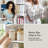 Tall 5 Shelf Bookcase in Modern Gray-587615455