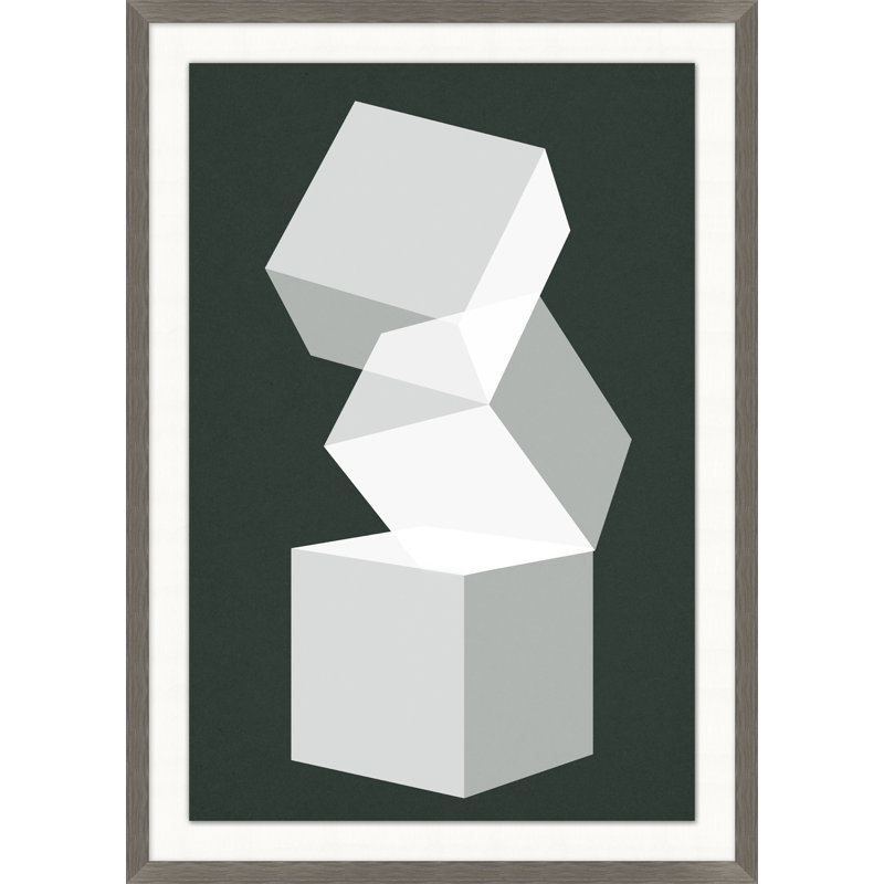 Falling Cubes 2 Print by Thom Filicia