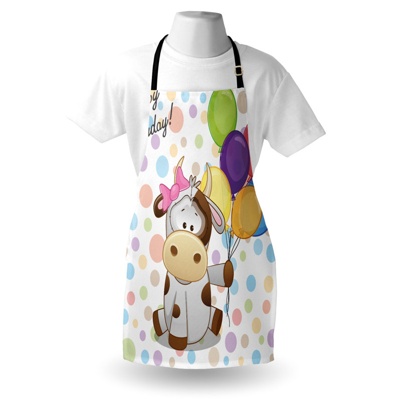 No Pattern Bib Apron