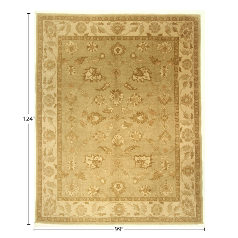 Hand Knotted Floral Rug