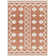Glender Area Rug Rust