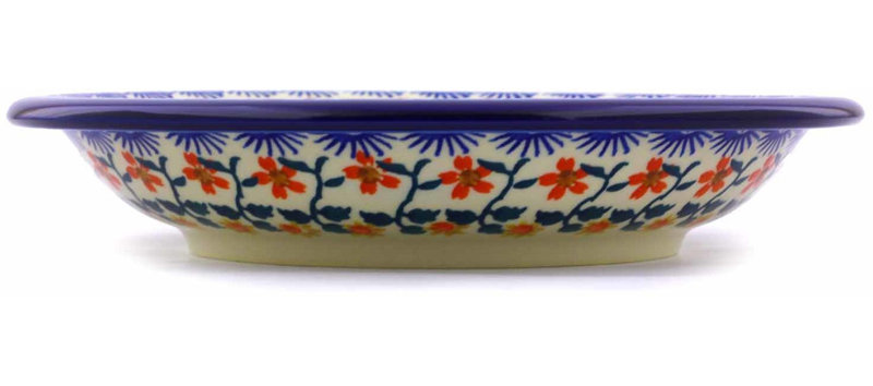 Polish Pottery Stoneware Pasta Bowl