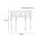 American-style retro simple console table