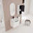 Wall-Mounted Bathroom Vanity With Ceramic Sink