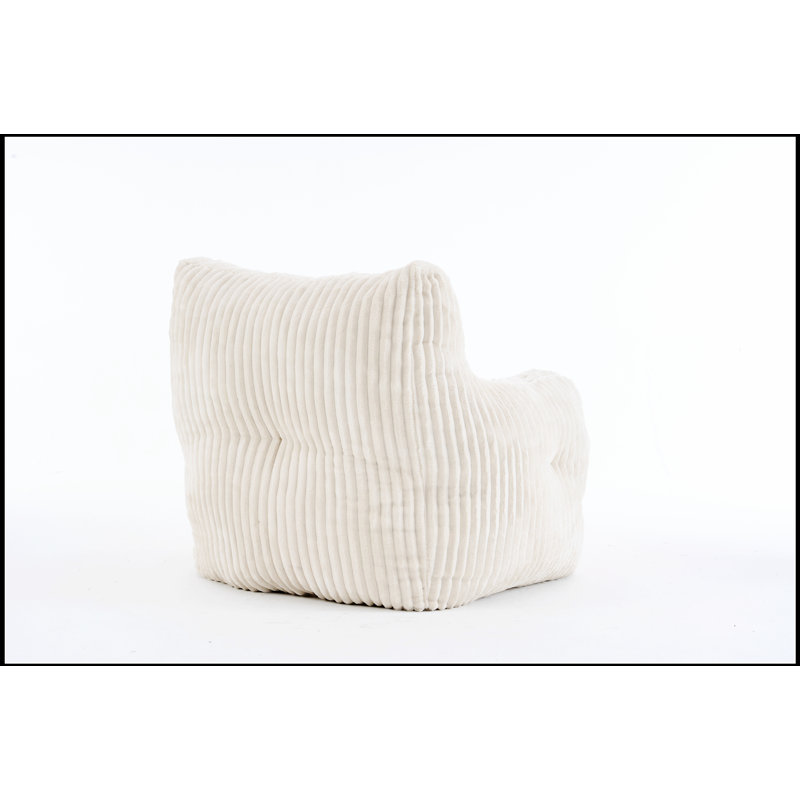 Fauteuil à billes Soft Velvetoy, Beige
