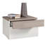 Gelosia 60cm W Manufactured Wood Bedside Table