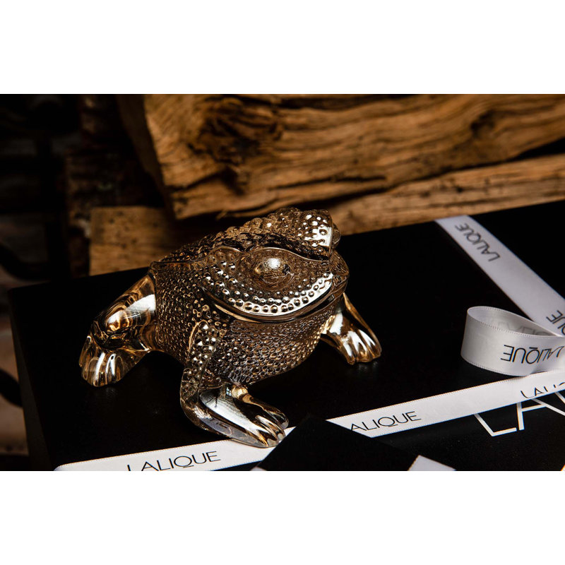 Gregoire Frog Luster Figurine